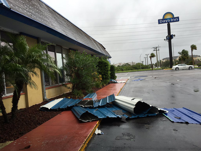 Paso del huracán Matthew por Florida