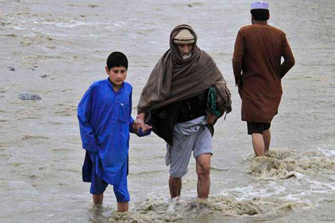 Lluvias en Afganistan