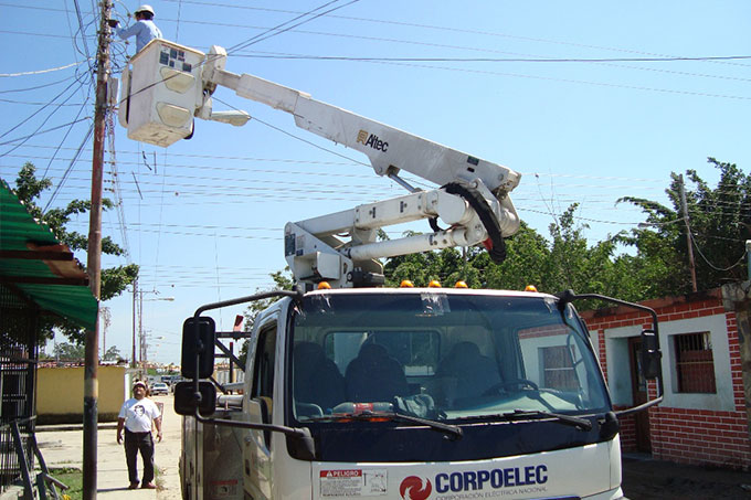 Corpoelec realizará mejoras eléctricas en municipios de Carabobo