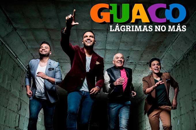 "Lágrimas no más" es el nuevo tema promocional de Guaco 