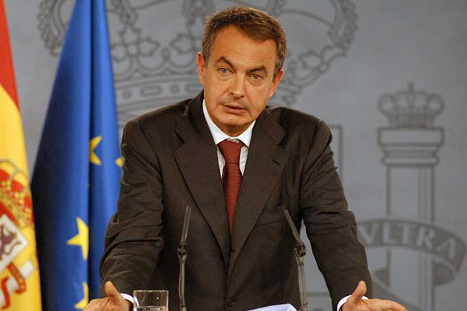 Zapatero diálogo