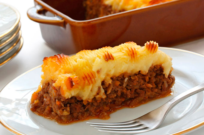 pastel de carne