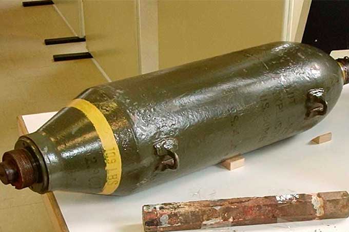 Bomba de segunda guerra mundial