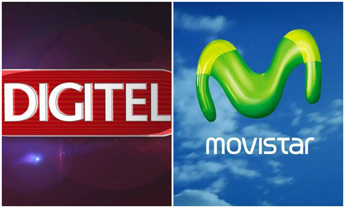 Digitel y Movistar 