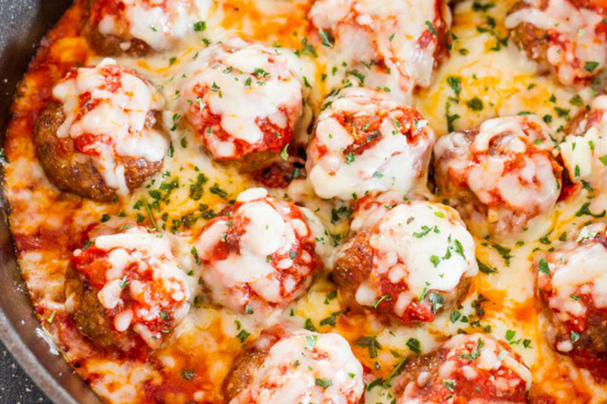  albóndigas con salsa marinara