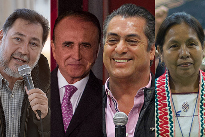 candidatos mexicanos 