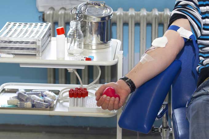 donantes de sangre