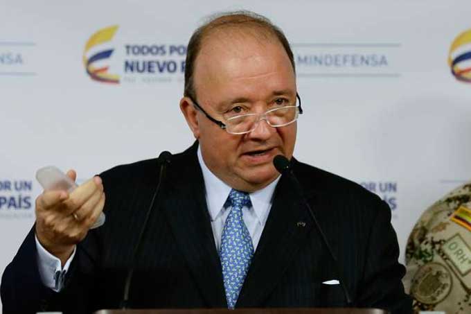 ministro de defensa colombia