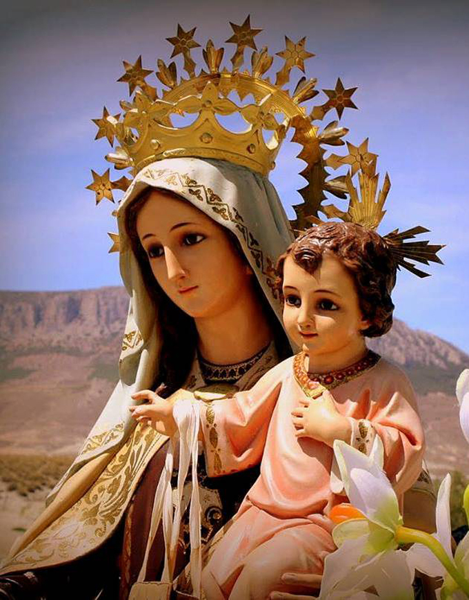 Hoy celebramos el día de la Virgen del Carmen