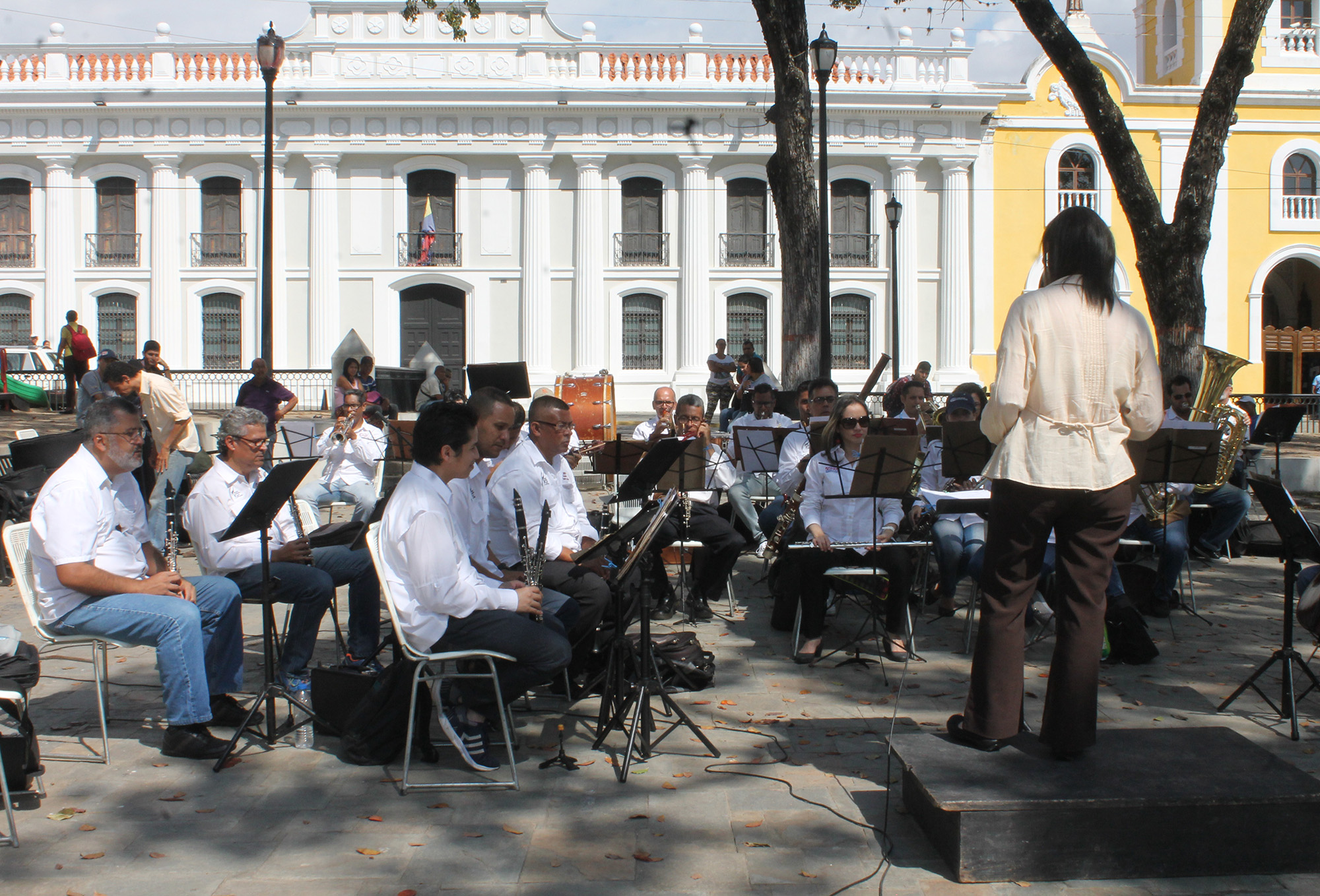La Banda Sinfónica 24 de Junio ofrecerá presentaciones en plazas del centro de la ciudad