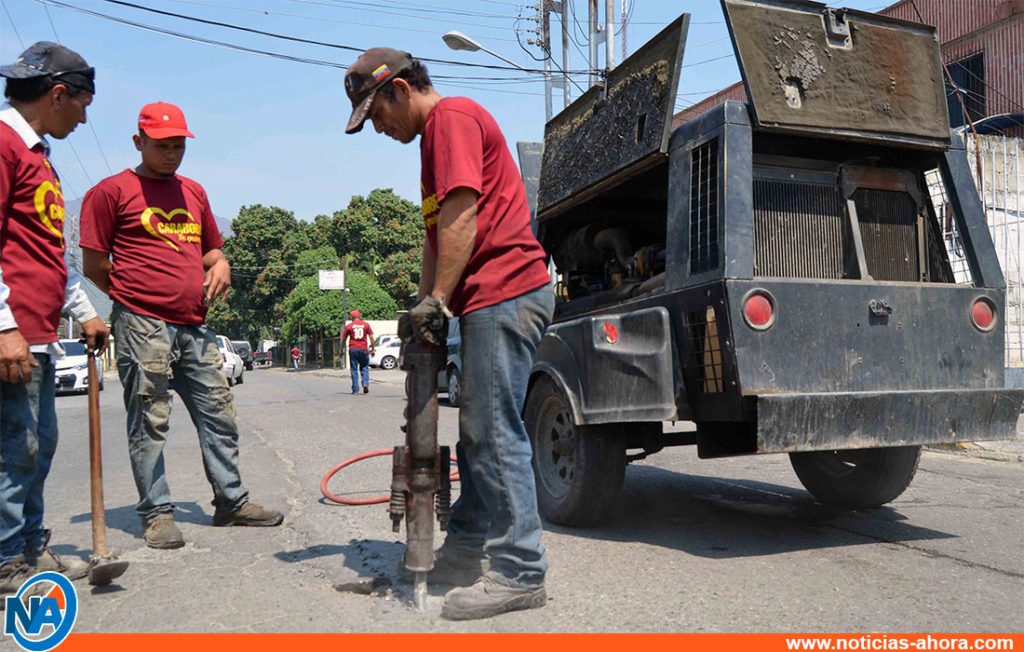 programa asfaltado municipal guacara