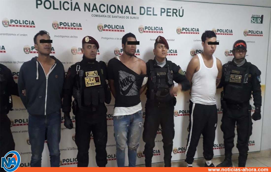 Policía Perú grupo delictivo