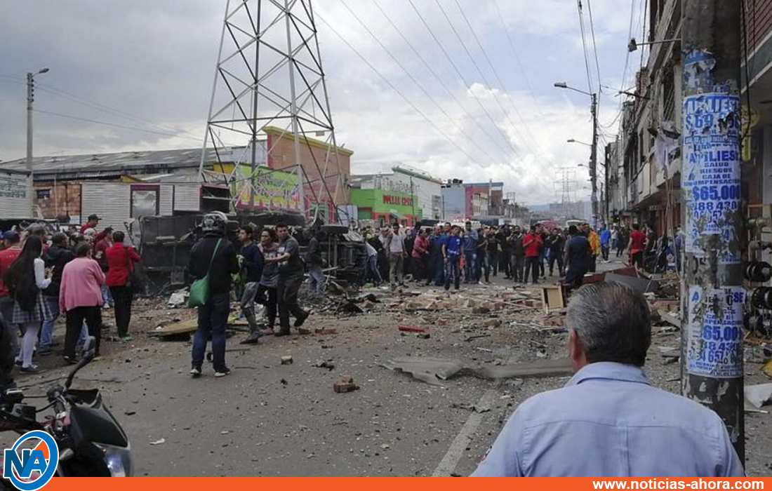 explosión colombia 
