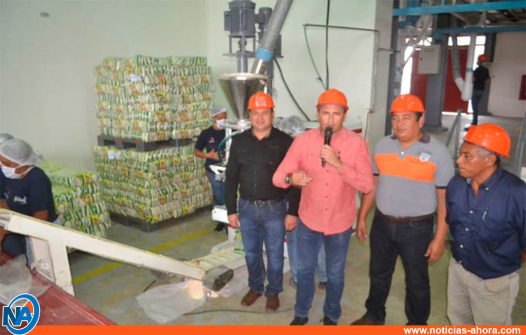 Maduro reactivó planta maíz
