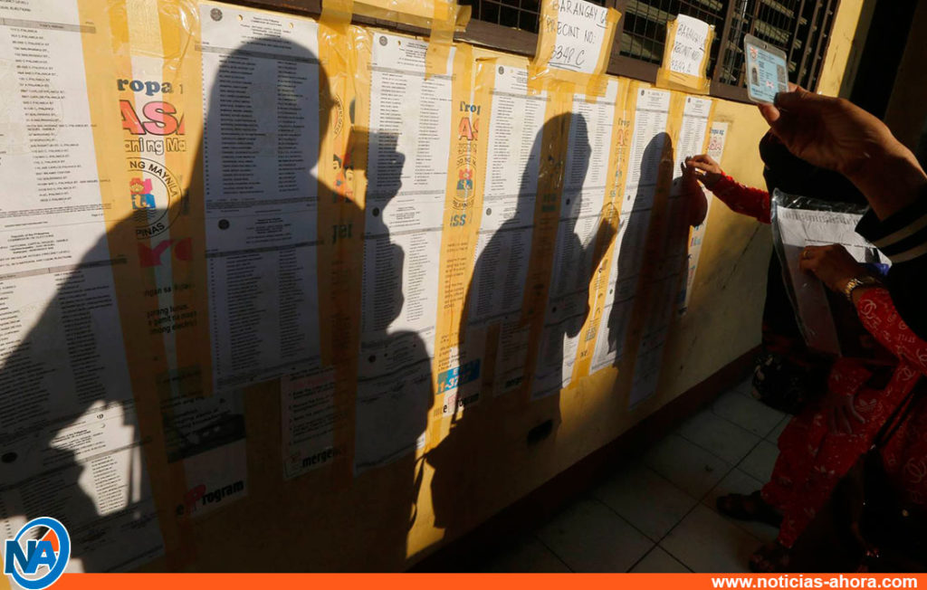 resultados elecciones Filipinas