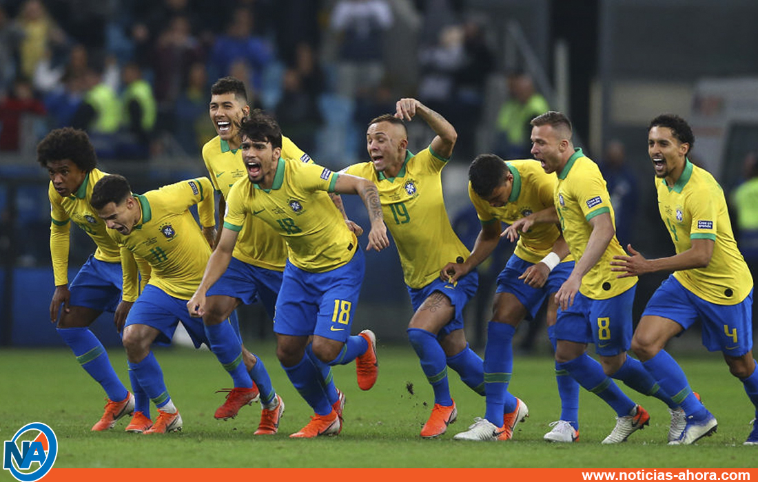 Brasil penales Paraguay semifinales