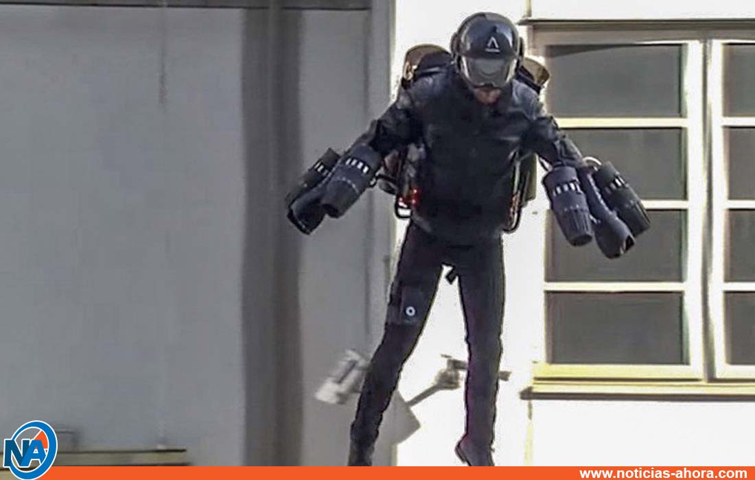 traje volador Iron Man