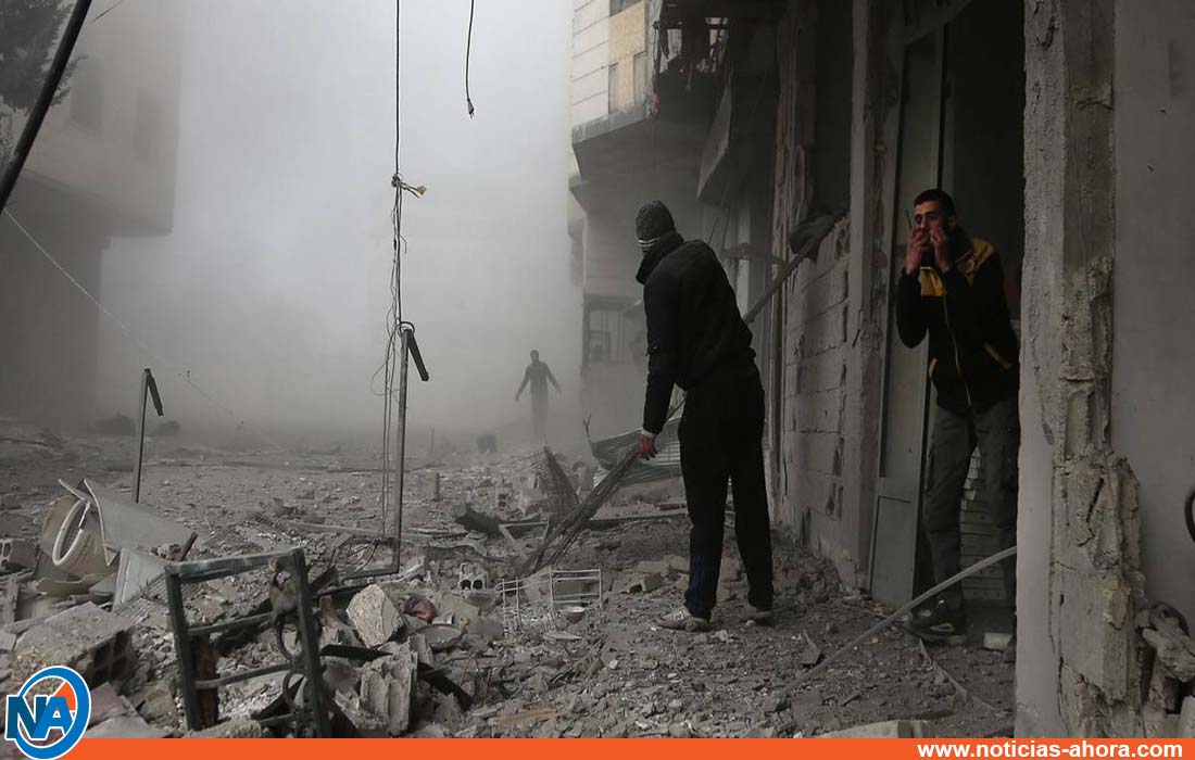 civiles bombardeos Siria