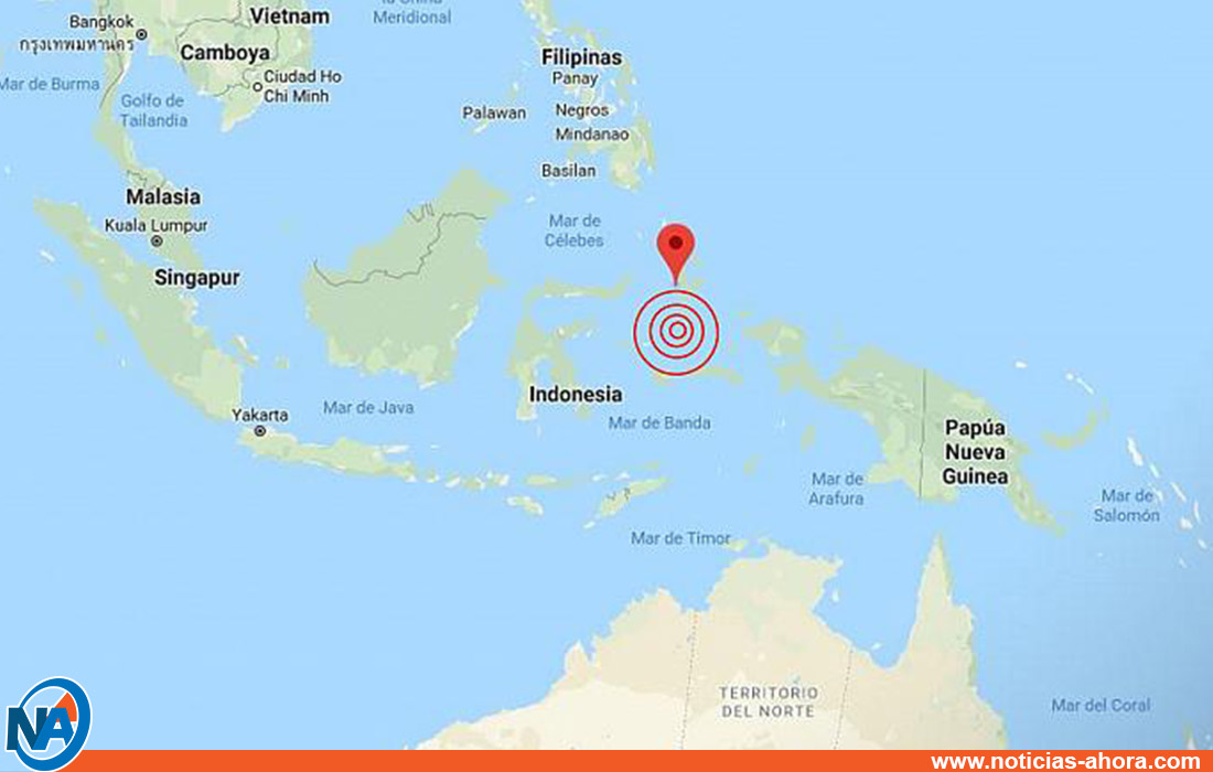 Terremoto Indonesia alerta tsunami 