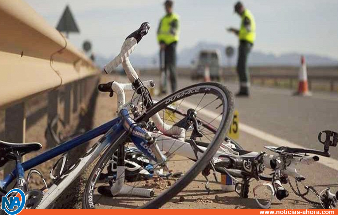 ciclista arrollado - Noticias Ahora