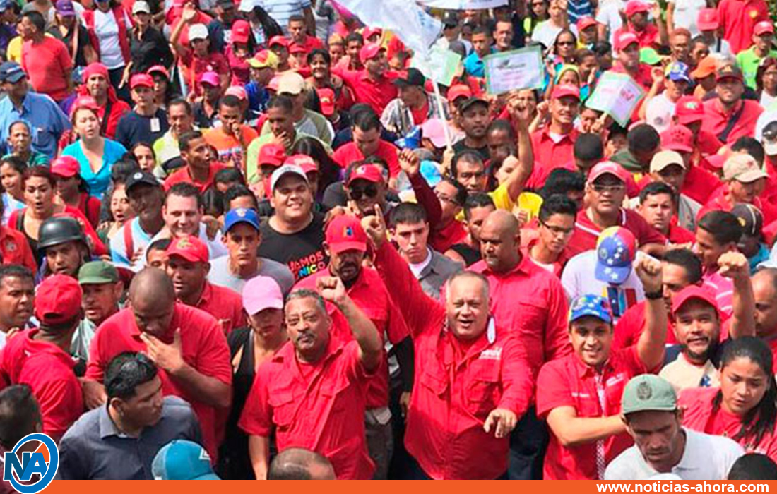 Cabello encabezó marcha - Noticias Ahora 