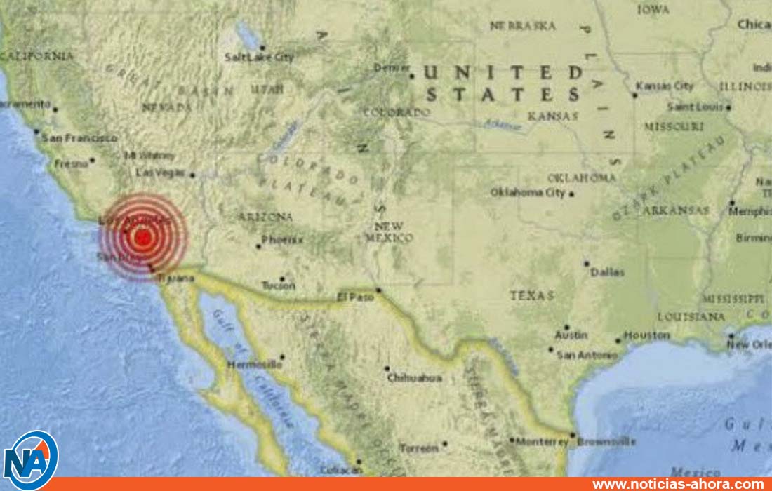nuevo sismo califiornia - Noticias Ahora
