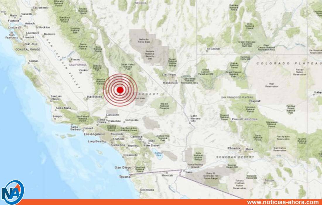 temblor california