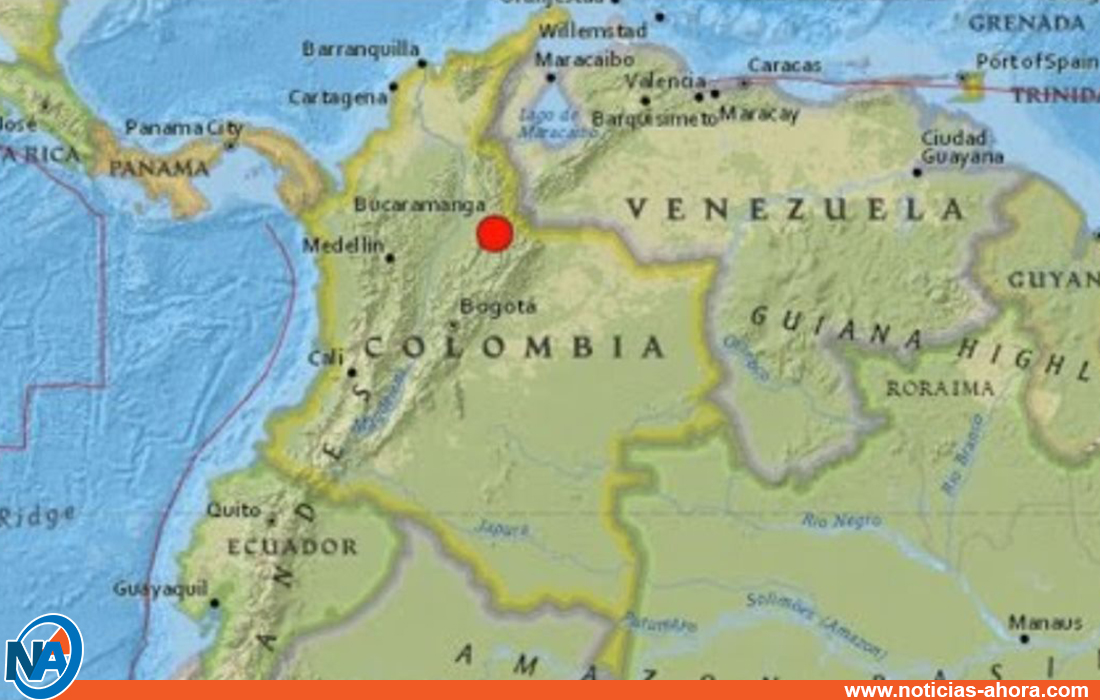 Sismo entre Colombia y Venezuela - Noticias Ahora