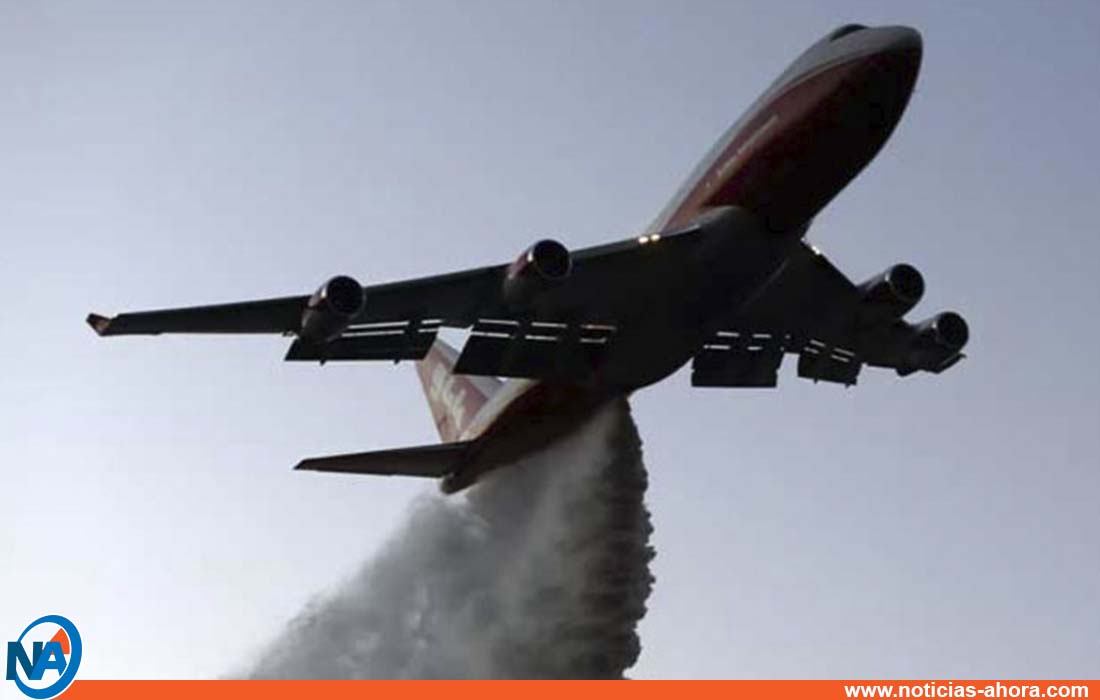 Avión Supertanker llegó a Bolivia - Noticias Ahora