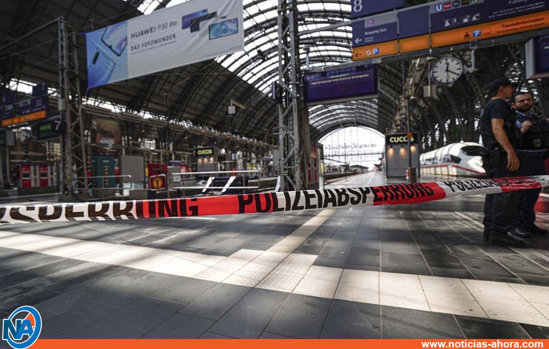 estación de tren Frankfurt  - Noticias Ahora