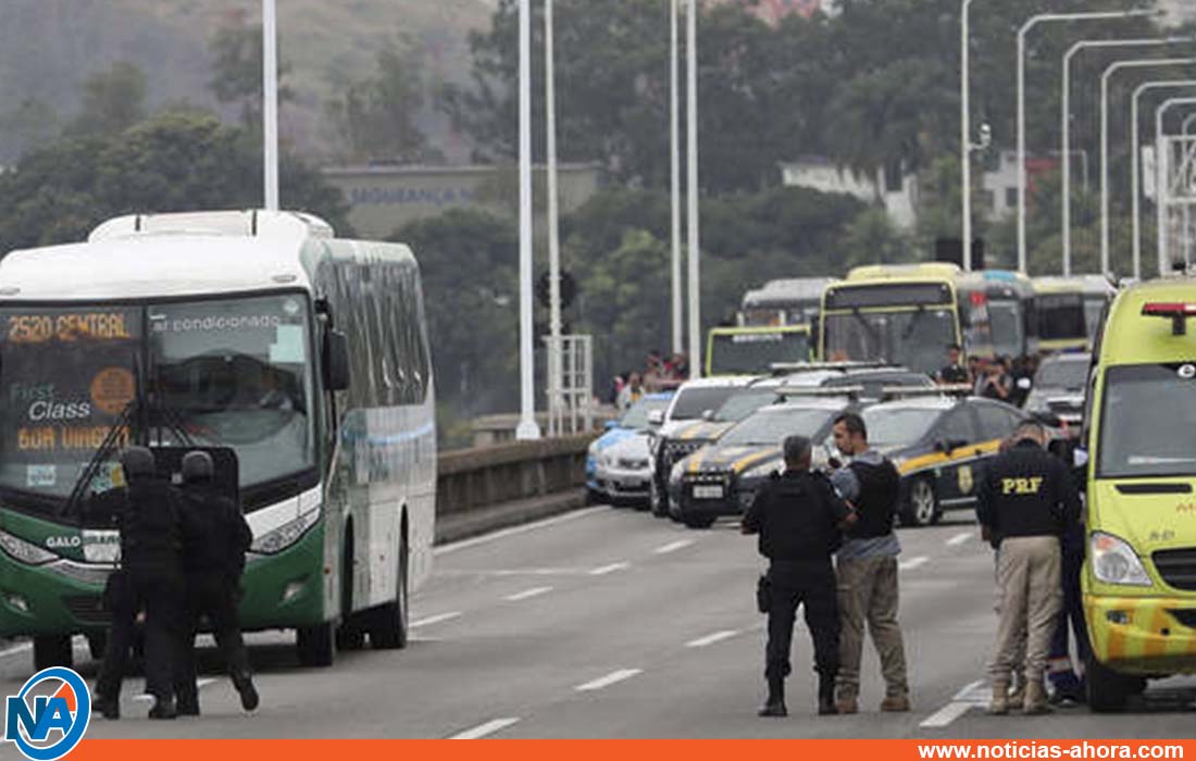 secuestrador autobús Brasil - noticias ahora