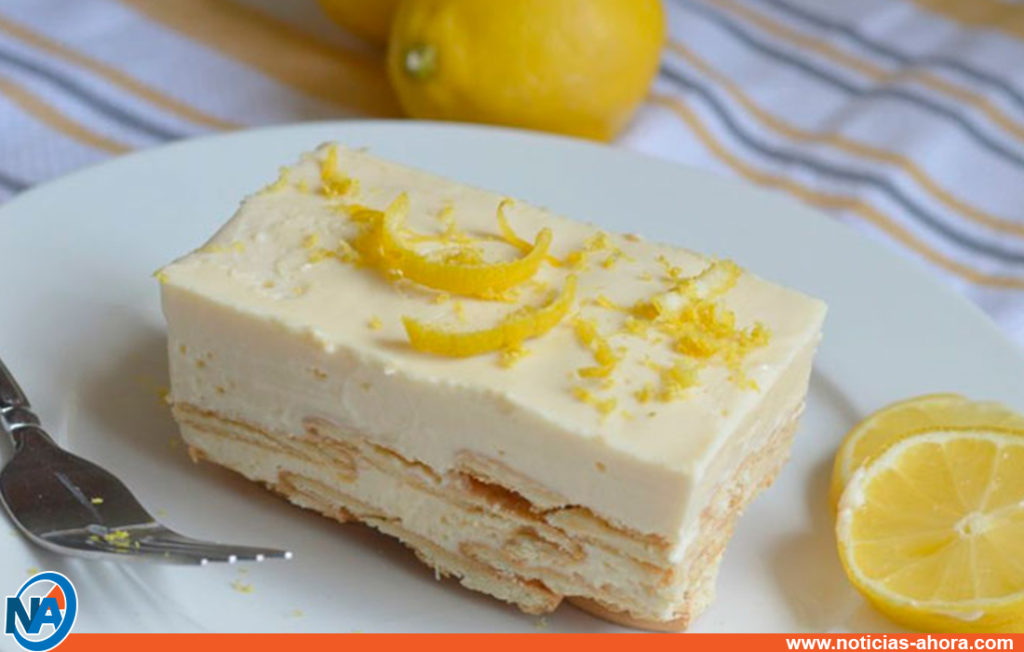  torta fría de limón - Noticias Ahora 