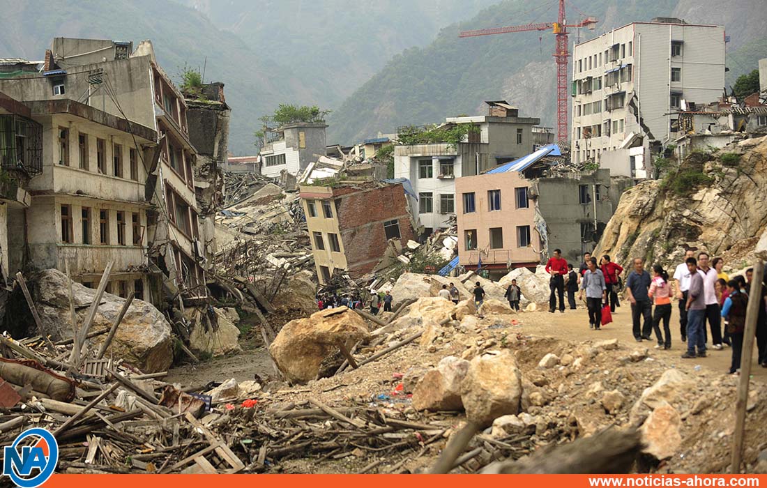 Terremoto ciudad china - Noticias Ahora
