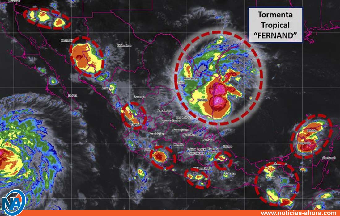 tormenta tropical Fernand