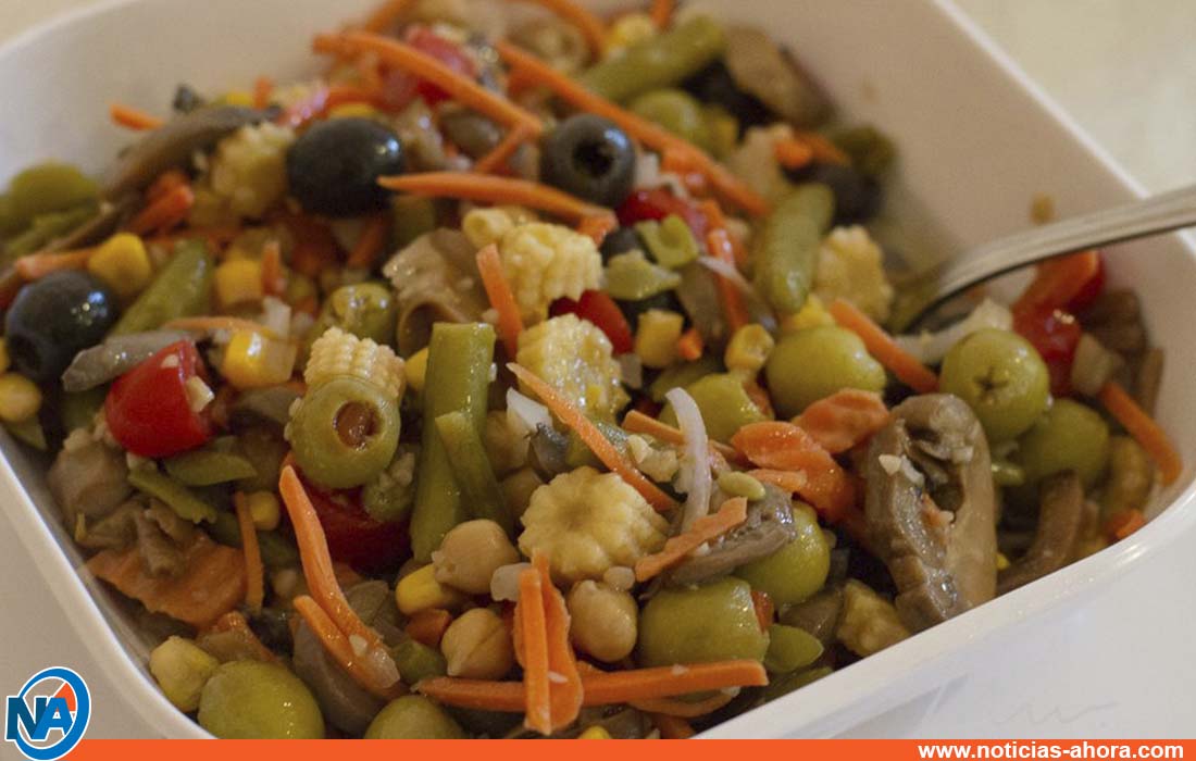 antipasto de vegetales - noticias ahora