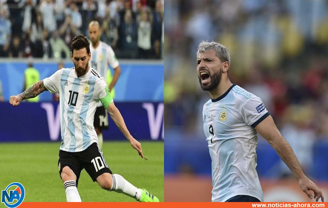 Messi Agüero argentina - Noticias Ahora