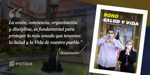 Bono Salud y Vida - noticias ahora