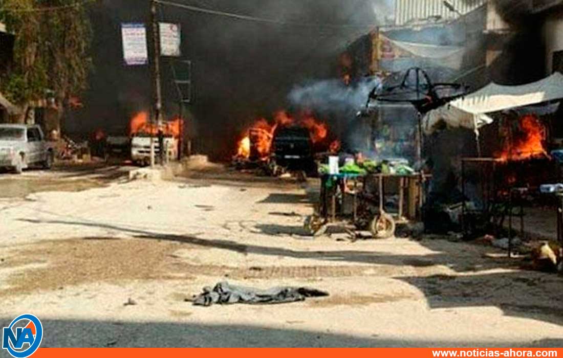 camión-bomba en siria de Afrín - noticias ahora