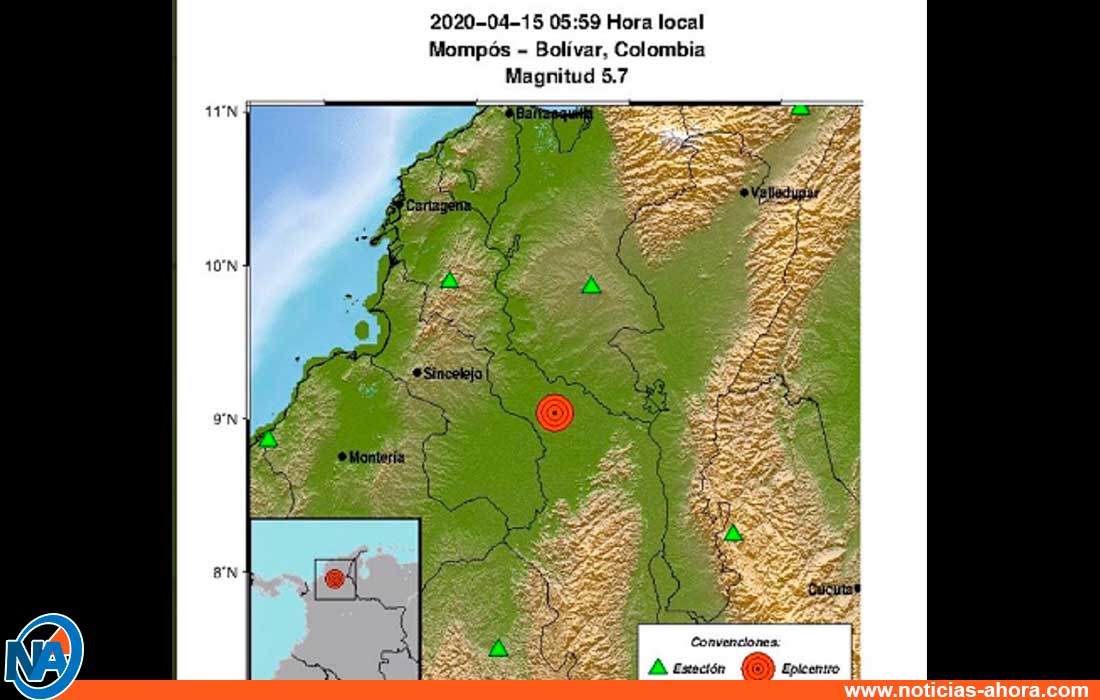 sismo colombia - noticias ahora
