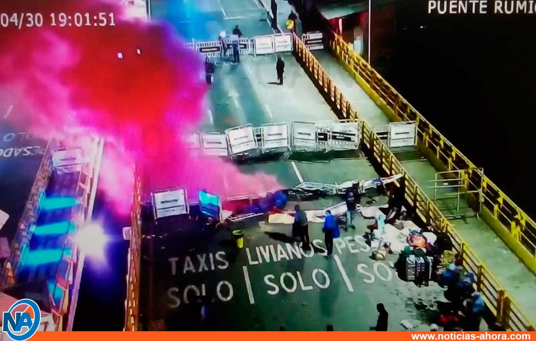 Policía colombiana reprimió a venezolanos - noticias ahora