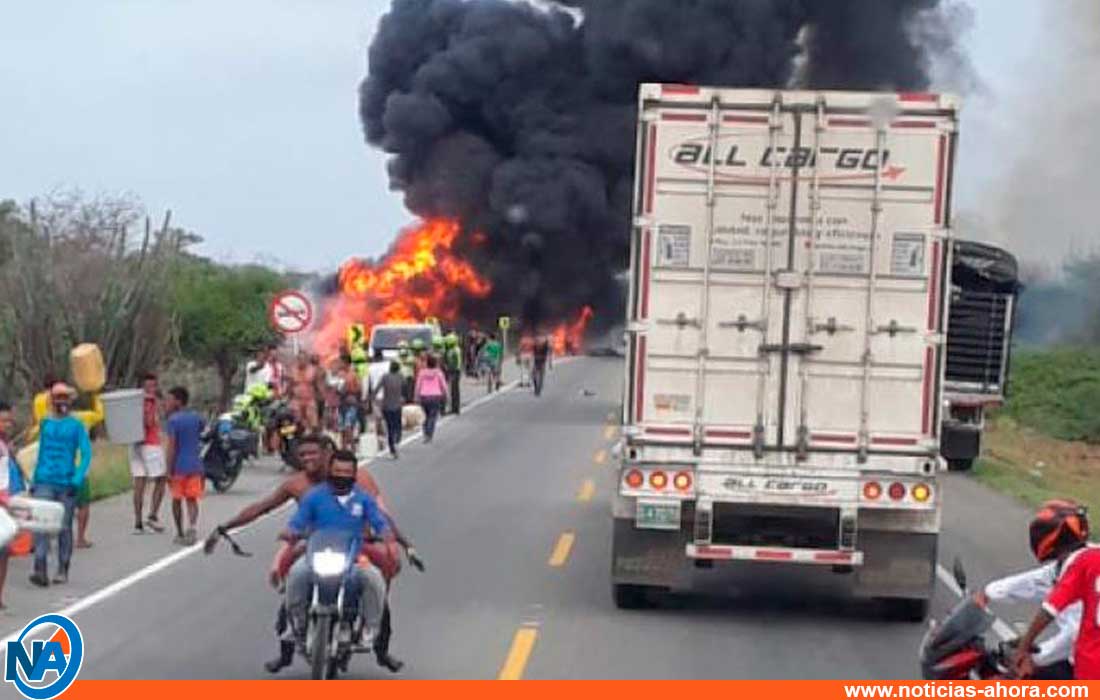 cisterna de combustible en Colombia  - noticias ahora