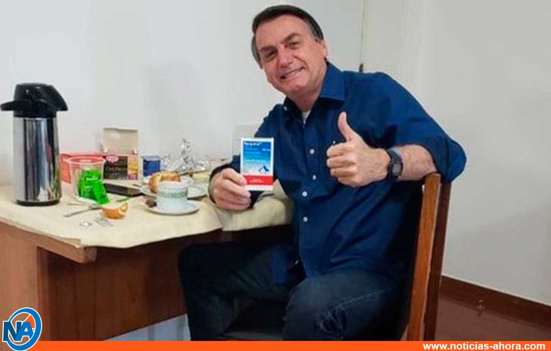 Jair Bolsonaro dio negativo - noticias ahora