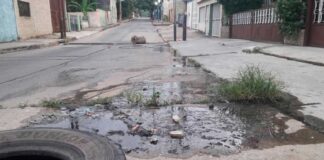 colapso de colectores en San Blas - noticias ahora
