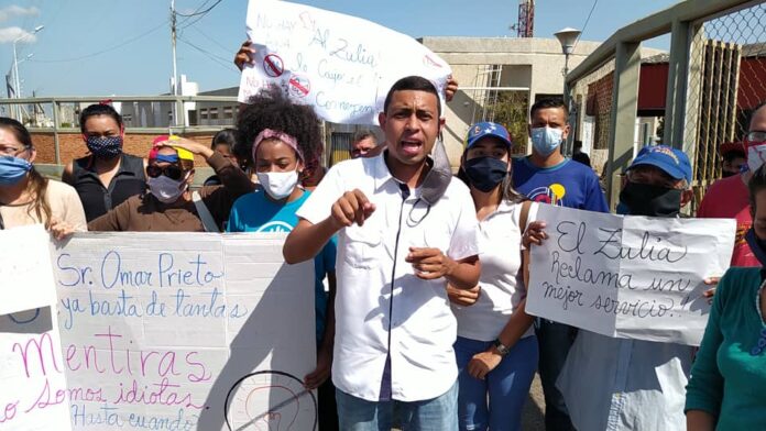 Protestan Zulia racionamientos eléctricos - noticias ahora