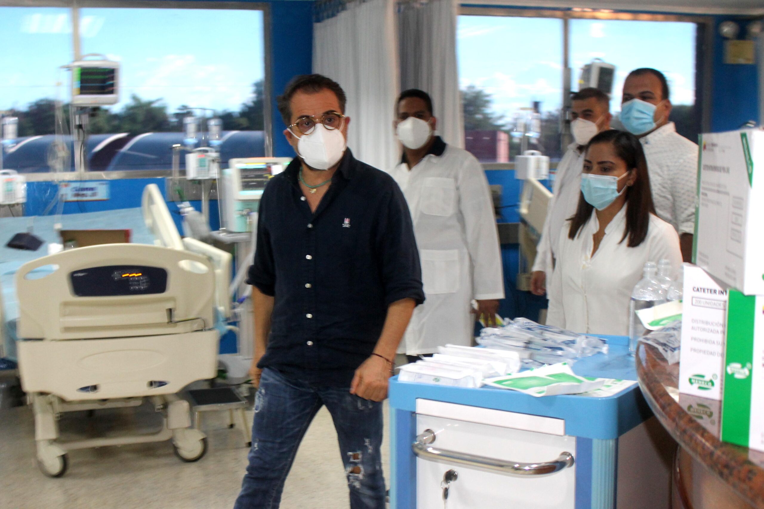 Lacava inauguró Unidad de Cuidados Intensivos