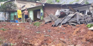 Muertos por lluvias en Brasil - NA