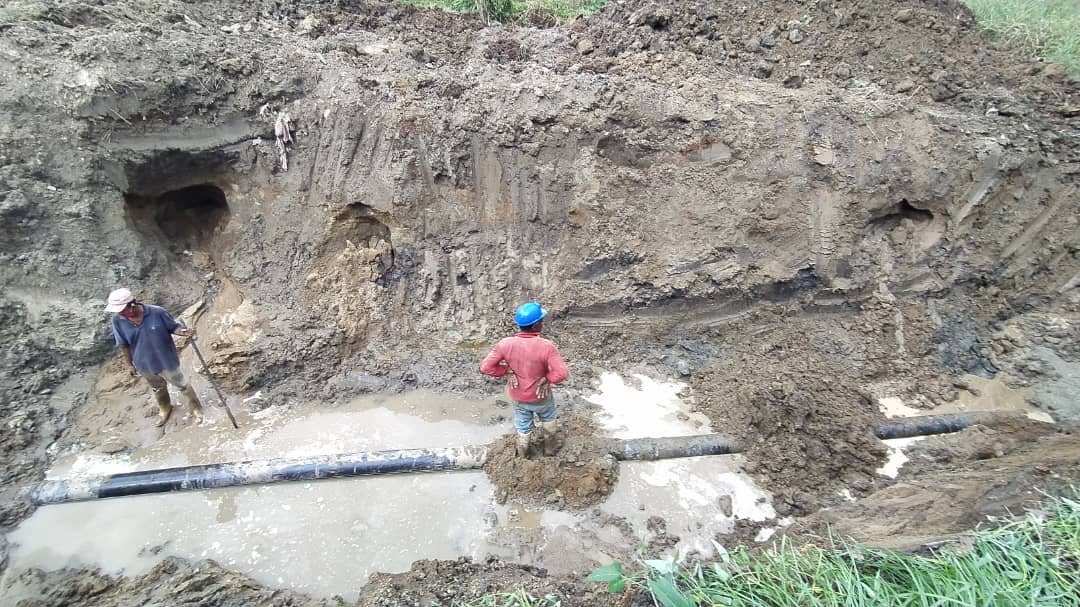 colector de aguas servidas en Roraima