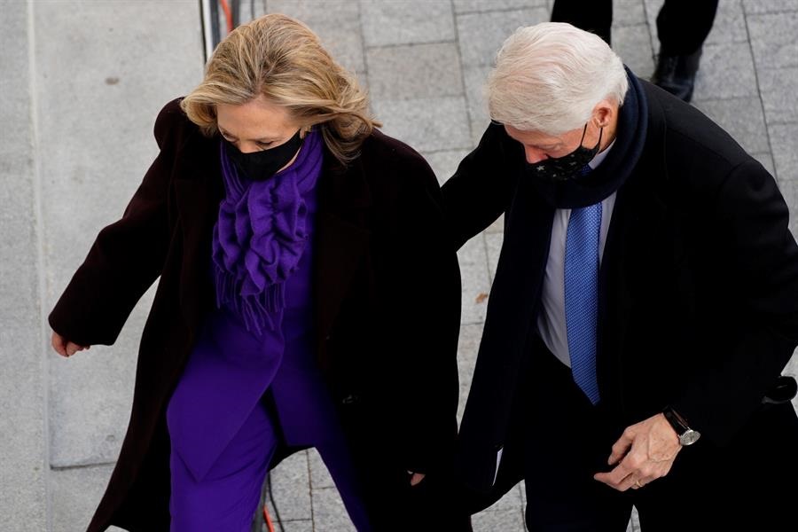Biden llegó a su toma de posesión - 2