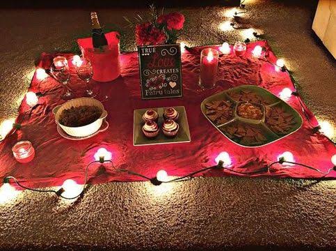 Cena romantica en casa - Noticias Ahora