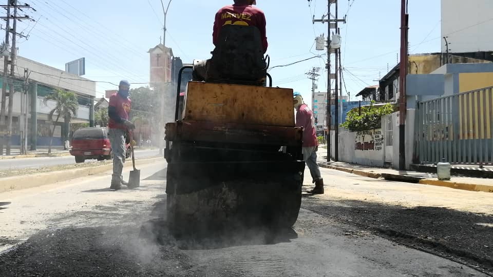 Plan de asfaltado en Carnaval - 1